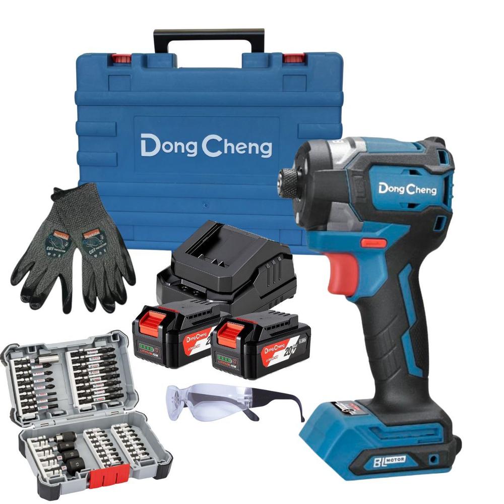 Atornillador Impacto 20v Dongcheng + Puntas 36 Pzas Bosch