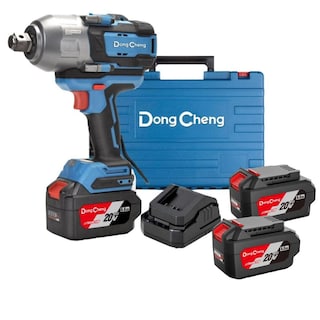 Foto 1 | Llave De Impacto Ind. Dongcheng 3/4´ 20v + 3 Baterías 6.0ah