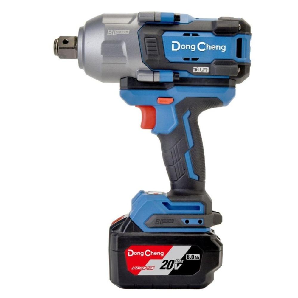 Foto 2 | Llave De Impacto Ind. Dongcheng 3/4´ 20v + 3 Baterías 6.0ah