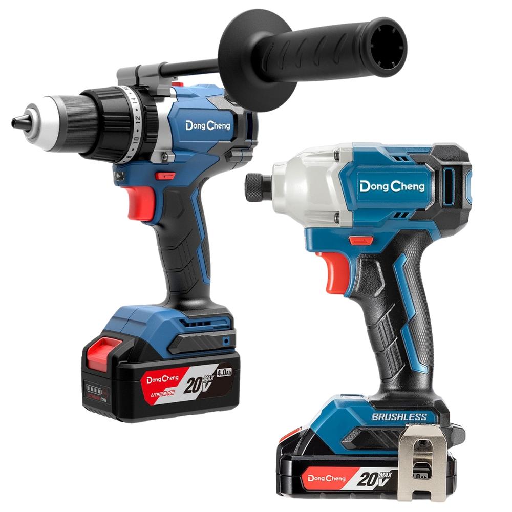 Rotomarrtillo 20v + Atornillador De Impacto 20v Dongcheng