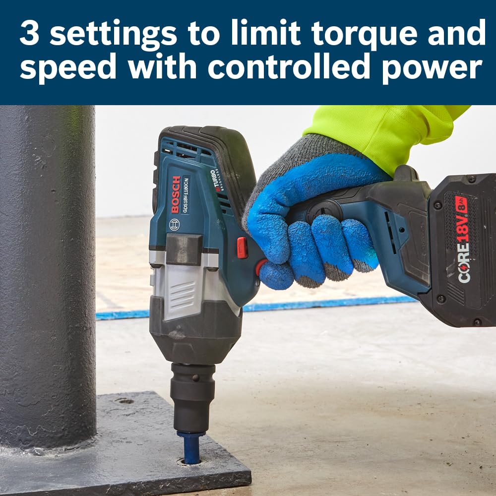 Foto 5 pulgar | Llave De Impacto Bosch Gds18v-1180cn Profactor™ 18v 3/4'' - Venta Internacional.