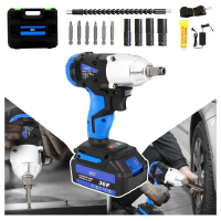 Foto 4 pulgar | Kit Llave De Impacto Inalámbrica Eo Safe Imports Esi-839-1 Multicolor