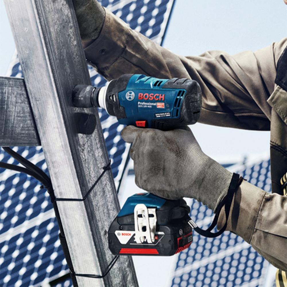 Foto 6 | Llave Impacto Bosch Gds 18v-400 + 2 Baterías 4.0 Ah +maletín