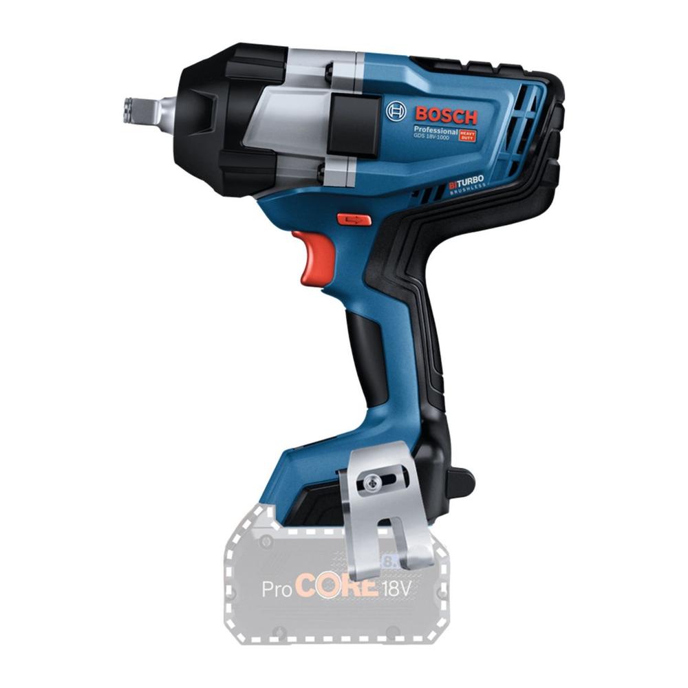 Foto 3 pulgar | Llave De Impacto Bosch Gds 18v-1000 1/2' 18v + 2 Bat 8.0 Ah