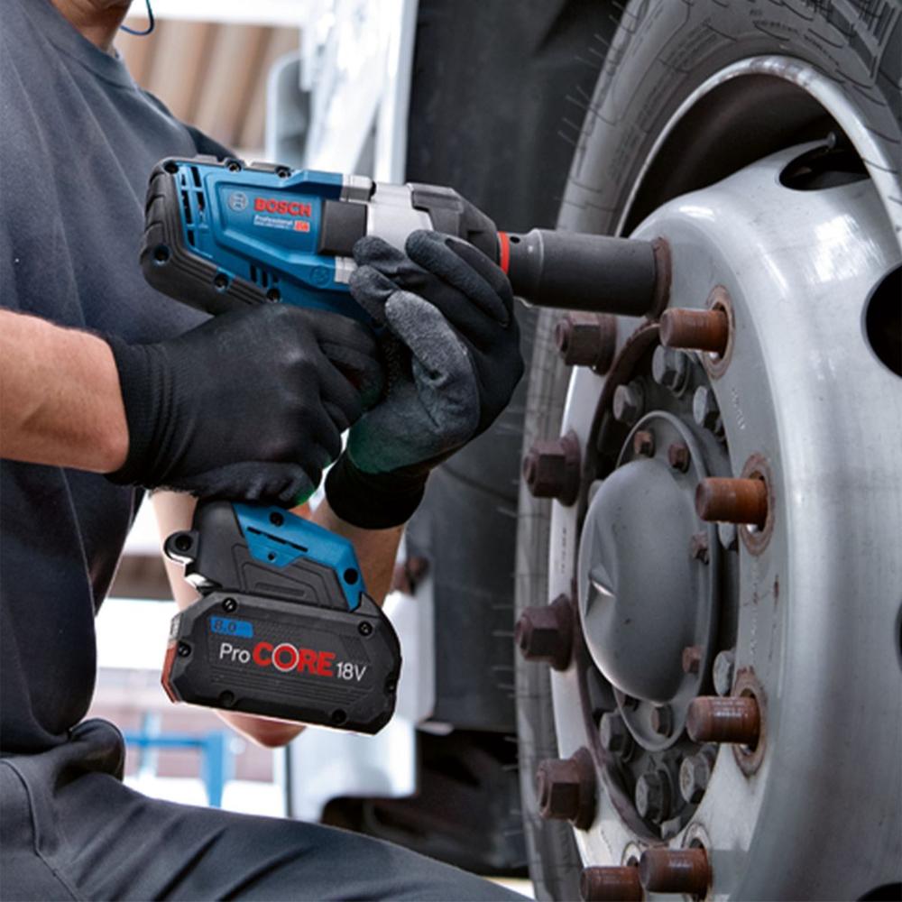 Foto 4 | Llave De Impacto Bosch Gds 18v-1000 1/2' 18v + 2 Bat 8.0 Ah