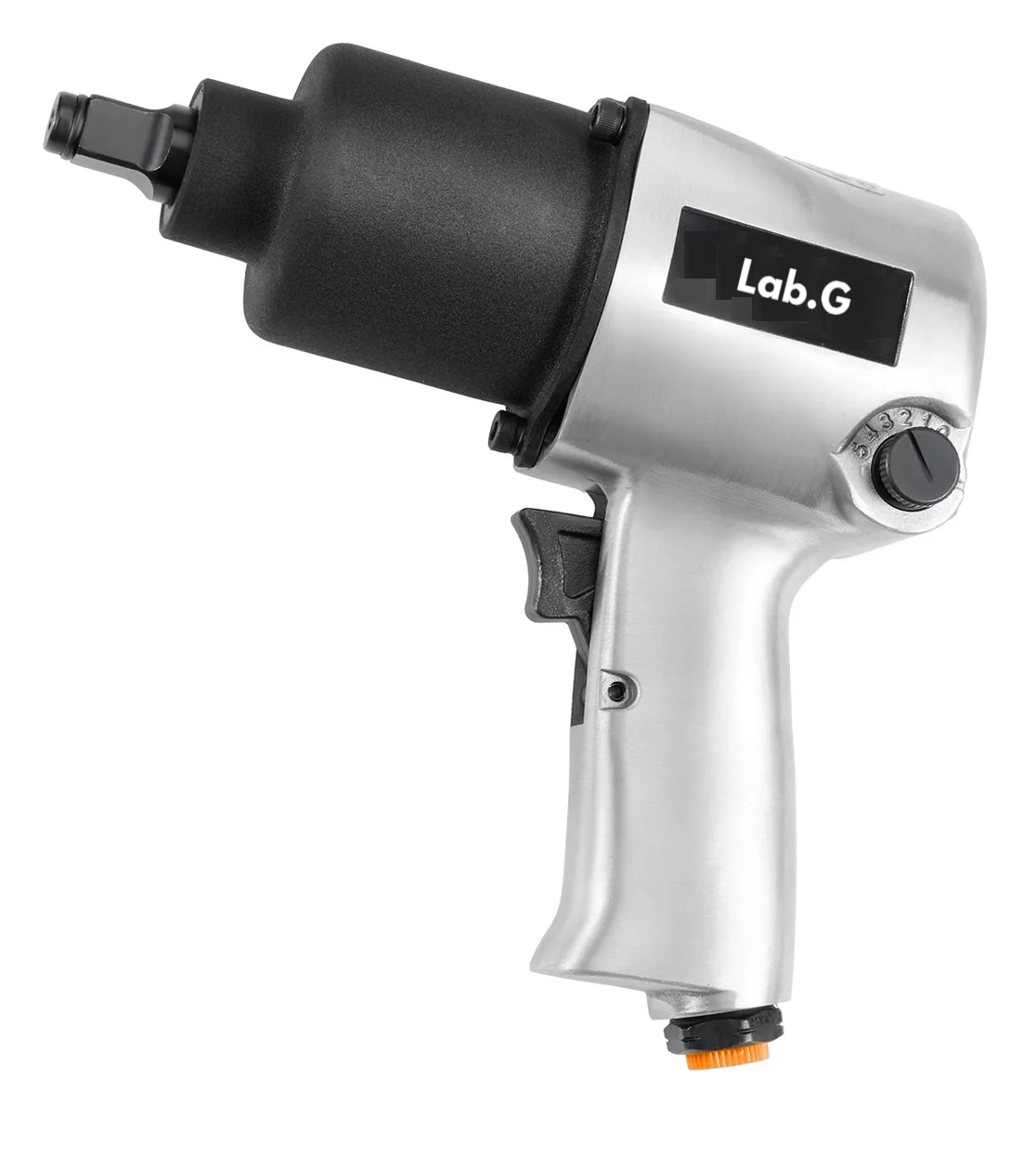 Foto 3 | Llave De Impacto Neumática Prof. 1/2'' 7.500 Rpm 680nm, Color Plata Negro