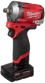Foto 2 | Llave De Impacto Milwaukee M12 Fuel Stubby De 1/2 Pulgada Con 2 Baterías - Venta Internacional.