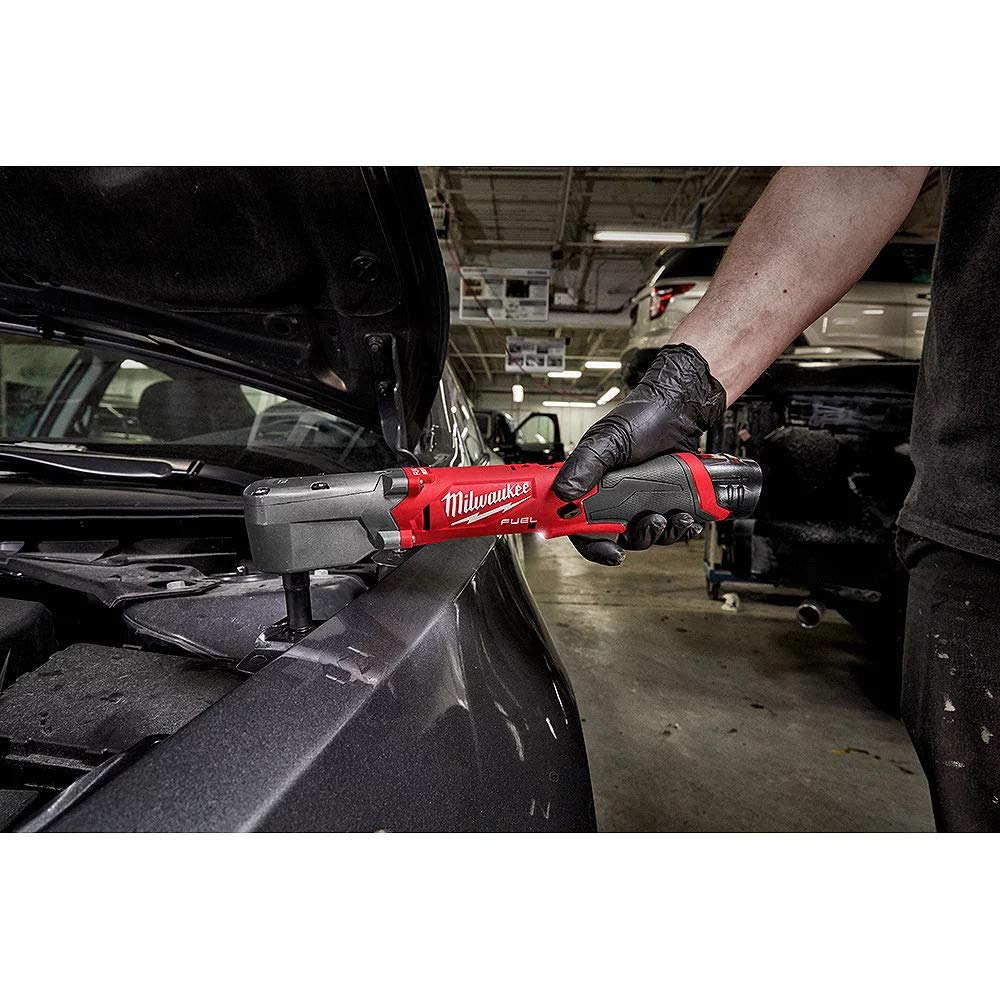 Foto 6 | Llave De Impacto En Ángulo Recto Milwaukee M12 Fuel 1/2 Con Anillo De Fricción - Venta Internacional.