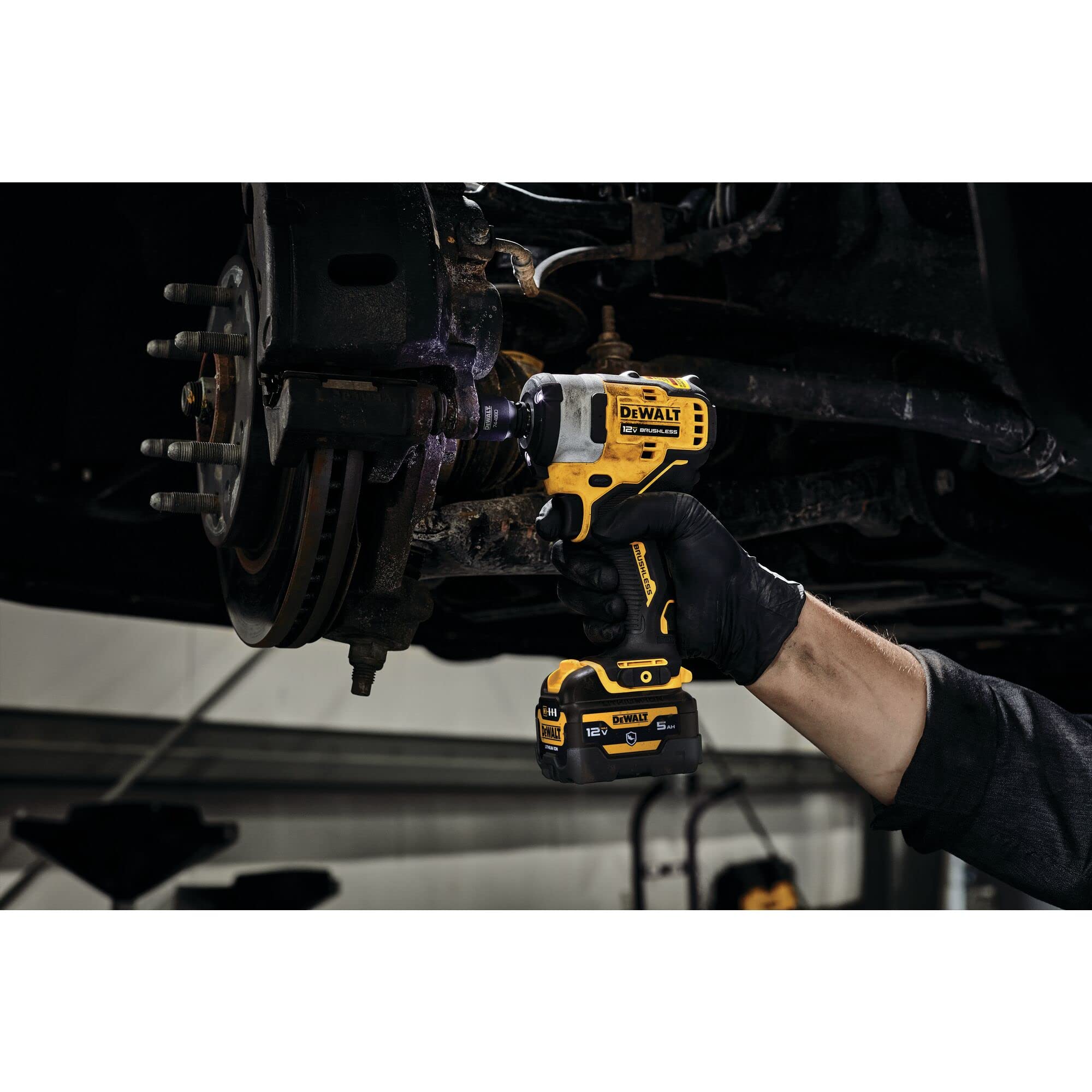 Foto 5 pulgar | Llave De Impacto Inalámbrica Dewalt Dcf901gj1g1 Xtreme 12v Max* - Venta Internacional.