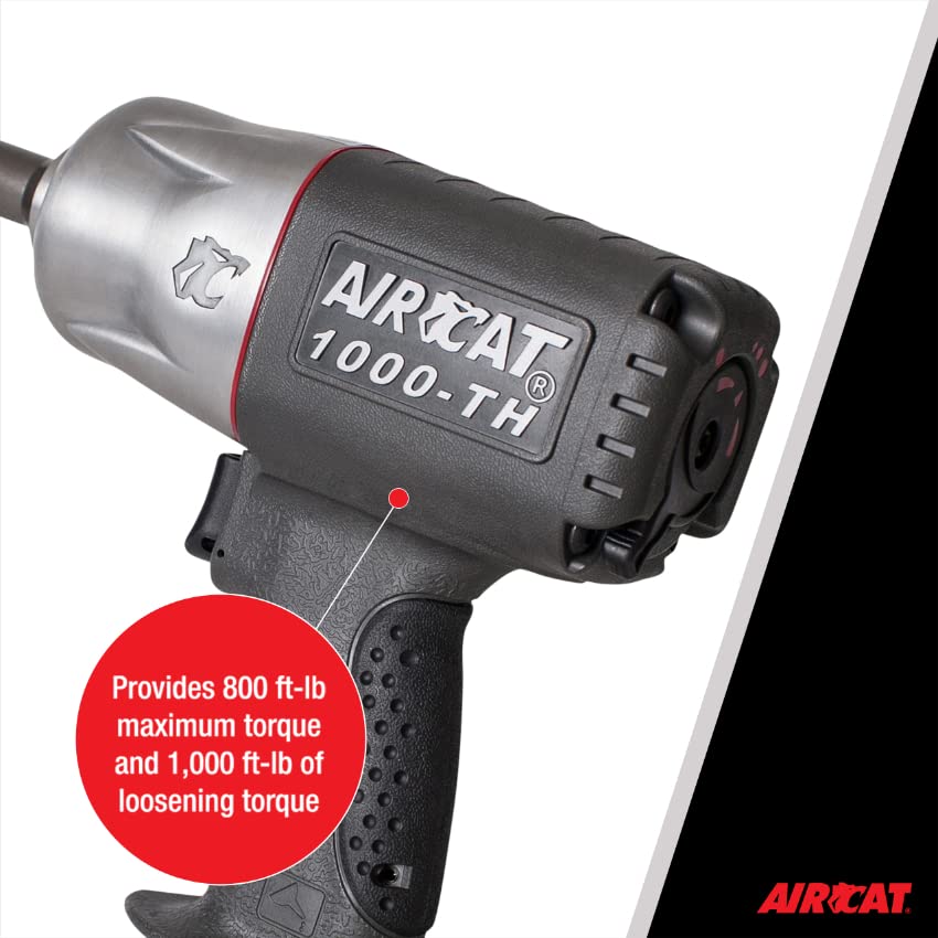 Foto 5 pulgar | Llave De Impacto Aircat 1000-th-2 De 1/2 Pulgada Compuesta, 1000 Pies-libras - Venta Internacional.