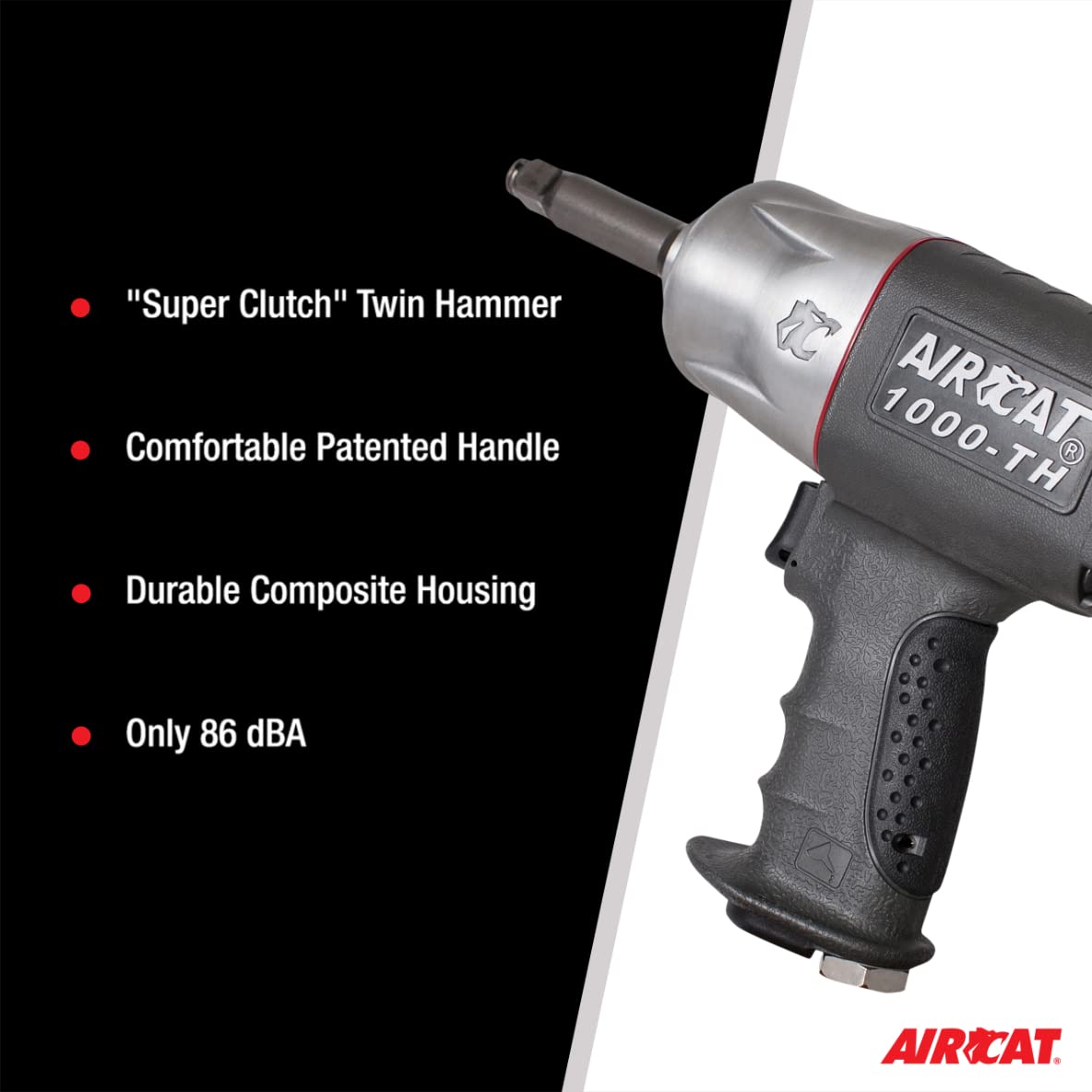 Foto 6 pulgar | Llave De Impacto Aircat 1000-th-2 De 1/2 Pulgada Compuesta, 1000 Pies-libras - Venta Internacional.