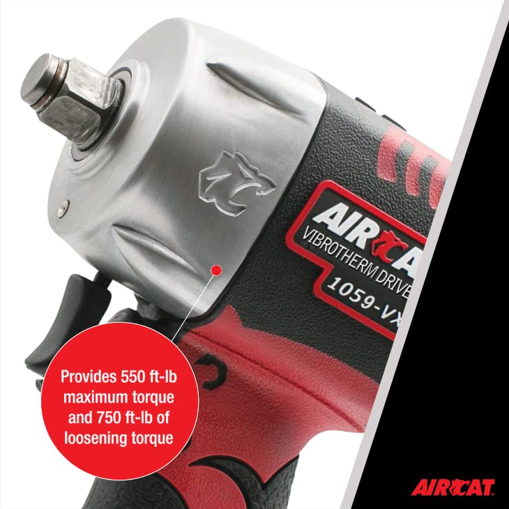 Foto 5 pulgar | Llave De Impacto Aircat 1059-vxl 3/8'' Vibrotherm Drive 750 Pies-libras - Venta Internacional.