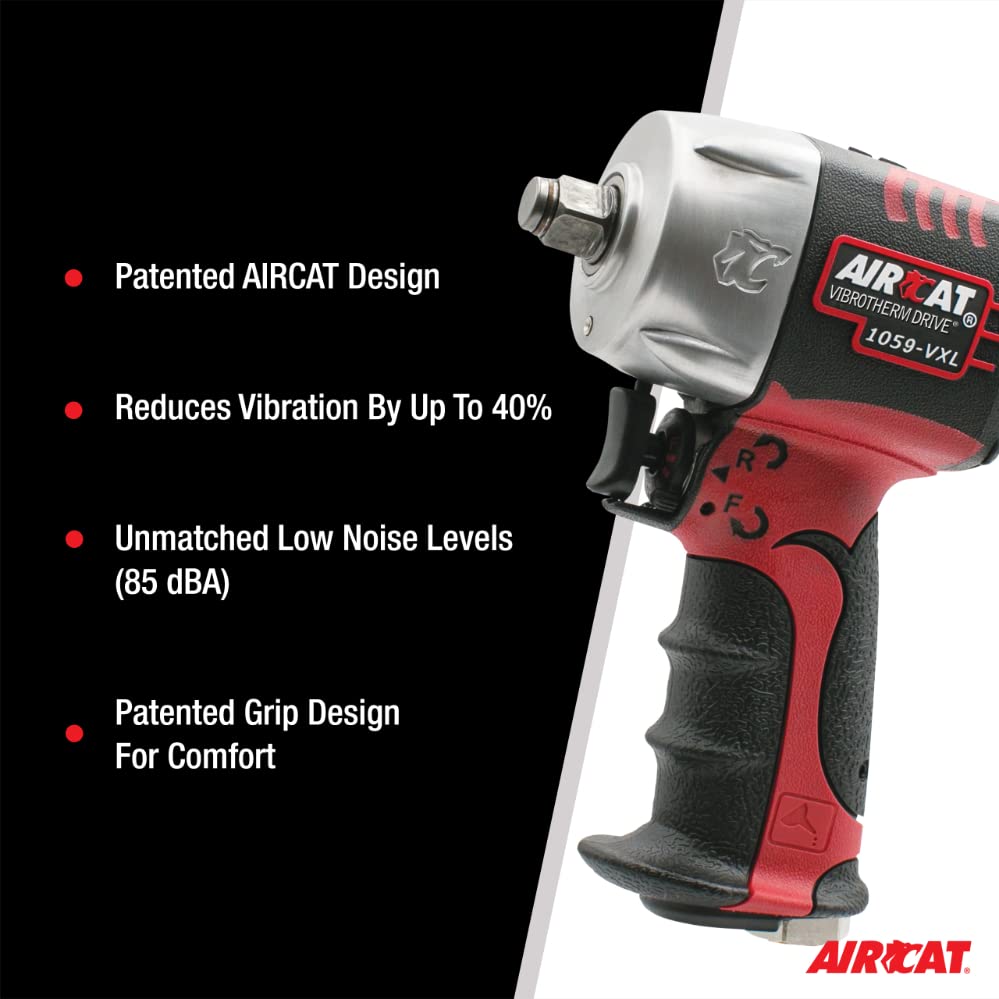 Foto 6 pulgar | Llave De Impacto Aircat 1059-vxl 3/8'' Vibrotherm Drive 750 Pies-libras - Venta Internacional.