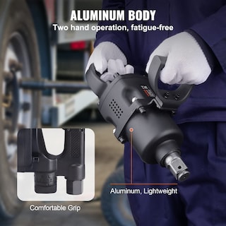 Foto 3 | Llave Neumática De Impacto Vevor De 1 Pulgada, 2730 Pies-libras, Torque Neumática - Venta Internacional.