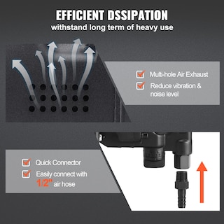 Foto 5 | Llave Neumática De Impacto Vevor De 1 Pulgada, 2730 Pies-libras, Torque Neumática - Venta Internacional.