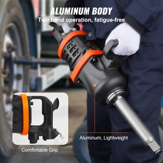 Foto 3 | Llave Neumática De Impacto Vevor De 1 Pulgada, 4950 Pies-libras, Torque Neumática - Venta Internacional.