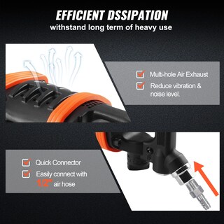 Foto 5 | Llave Neumática De Impacto Vevor De 1 Pulgada, 4950 Pies-libras, Torque Neumática - Venta Internacional.