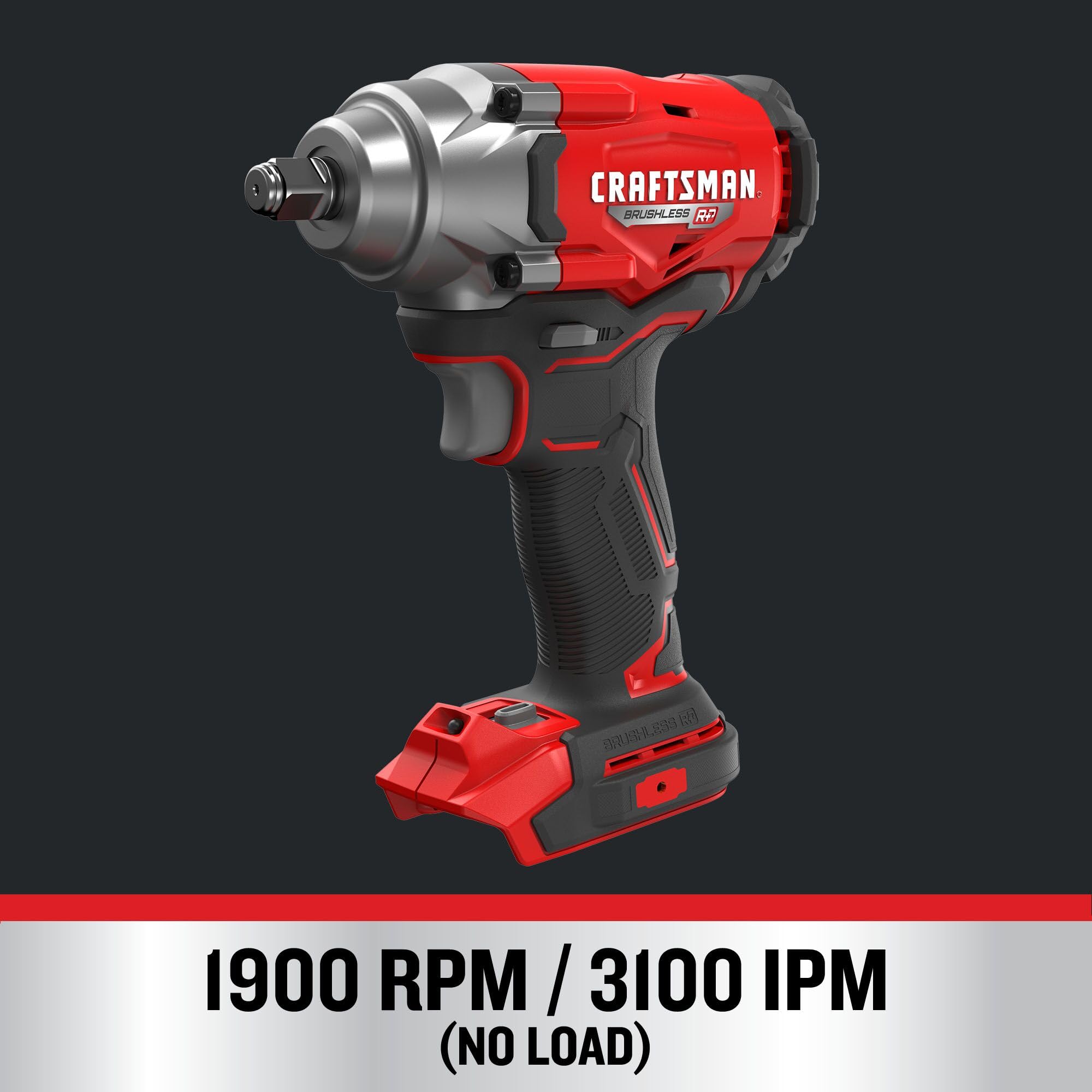 Foto 5 | Llave De Impacto Inalámbrica Craftsman V20 Cmcf921b 275 Pies-libras - Venta Internacional.