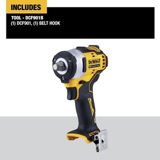 Foto 2 | Llave De Impacto Inalámbrica Dewalt Dcf901b Xtreme 12v Max Sin Escobillas - Venta Internacional.
