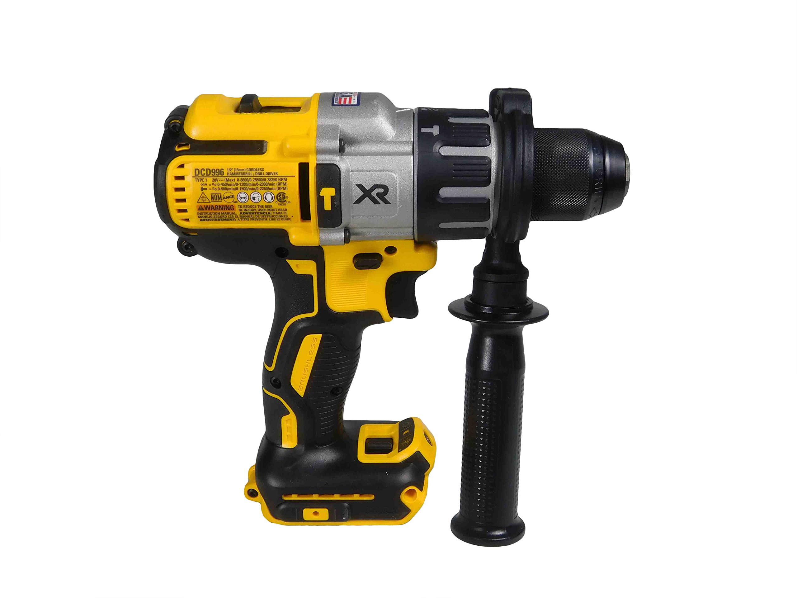 Foto 6 pulgar | Taladro Percutor Dewalt Dcd996b, 20 V Max 1/2, 3 Velocidades, Inalámbrico - Venta Internacional.