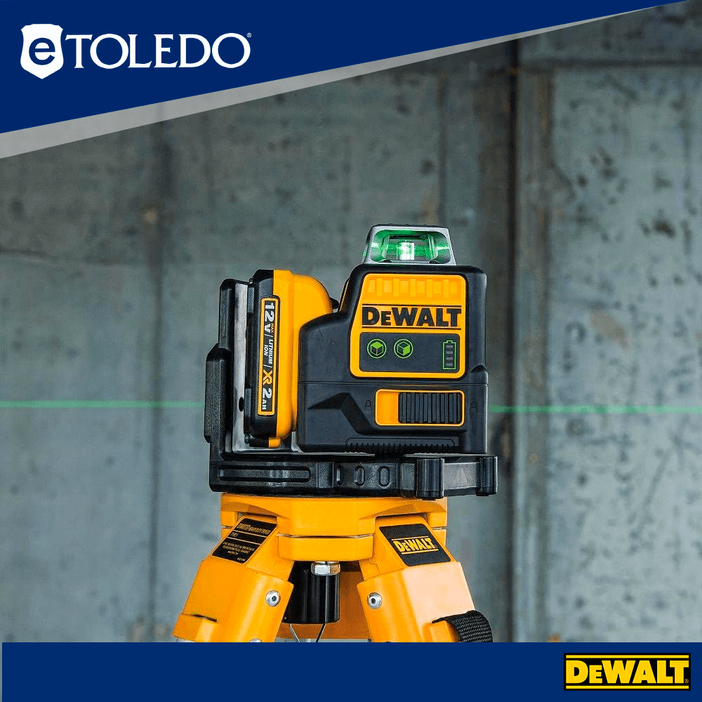 Foto 3 pulgar | Nivel Laser Lineas Verdes Dewalt Dw0811lg 12v