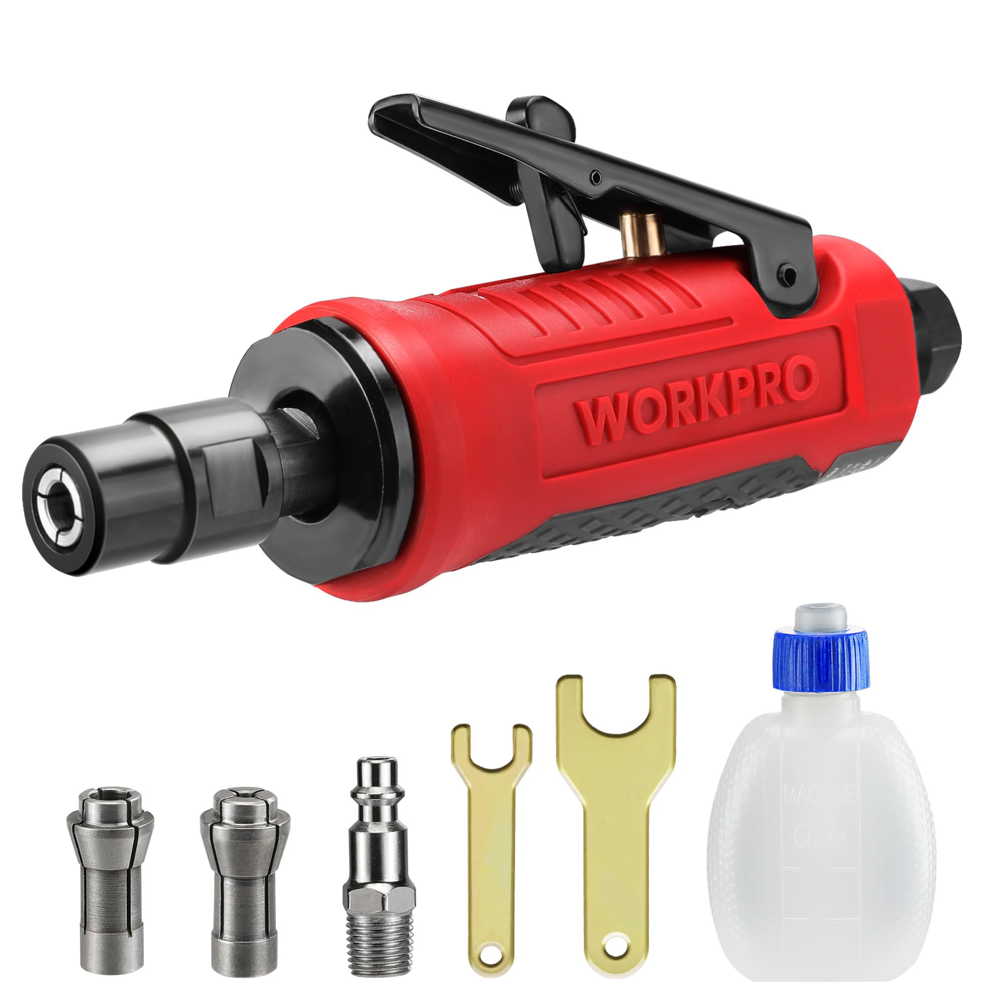Foto 2 pulgar | Amoladora Neumática De Matriz Recta Workpro 25000 Rpm 1/4 - Venta Internacional.