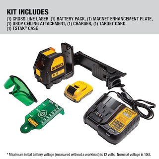 Foto 2 | Nivel Láser Dewalt Dw088lg 12v Max Cross Line Green - Venta Internacional.