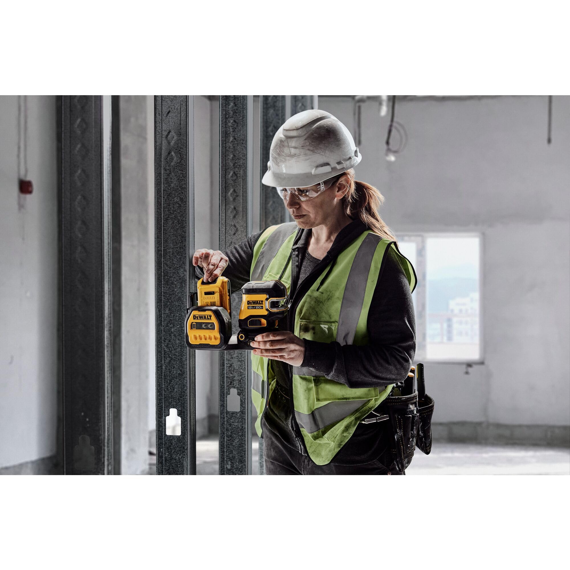 Foto 7 pulgar | Herramienta De Nivel Láser Dewalt Dcle34520gb 20v/12v Max Green Bare - Venta Internacional.