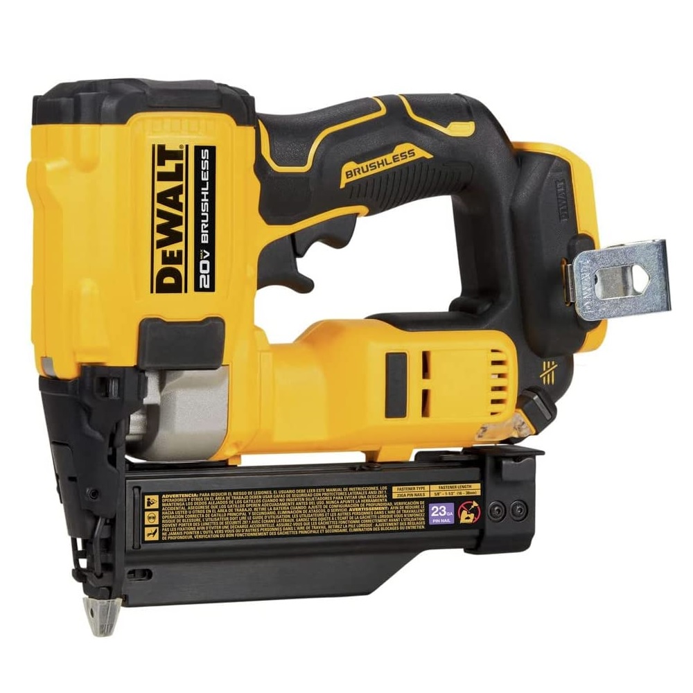 Clavadora inalámbrica de 23 Ga. (DCN623B) DEWALT color Amarilla