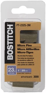 Foto 2 | Pin Nails Bostitch Pt-2325-3m 23ga, 1 Pulgada, Paquete De 3000 - Venta Internacional.