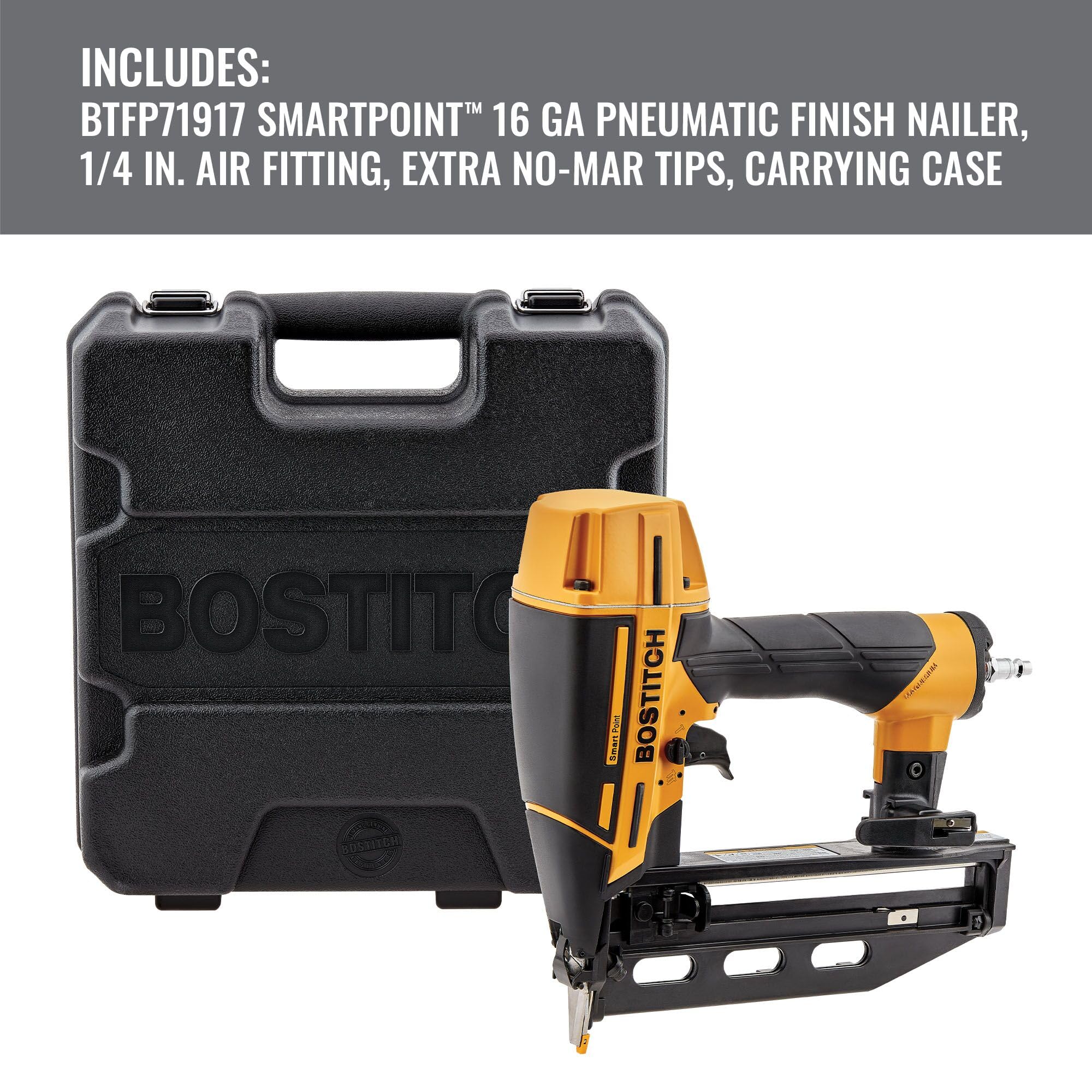 Foto 3 pulgar | Clavadora De Acabados Bostitch Btfp71917 16ga Smart Point Pneumatic - Venta Internacional.