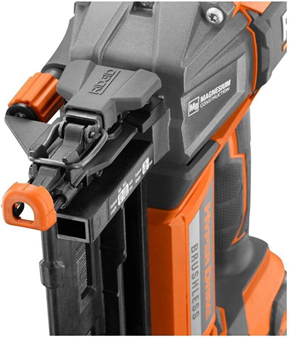 Foto 3 pulgar | Clavadora de Acabado Ridgid Hyperdrive Calibre 16 sin Escobillas 18 V 2,5 cm - Venta Internacional