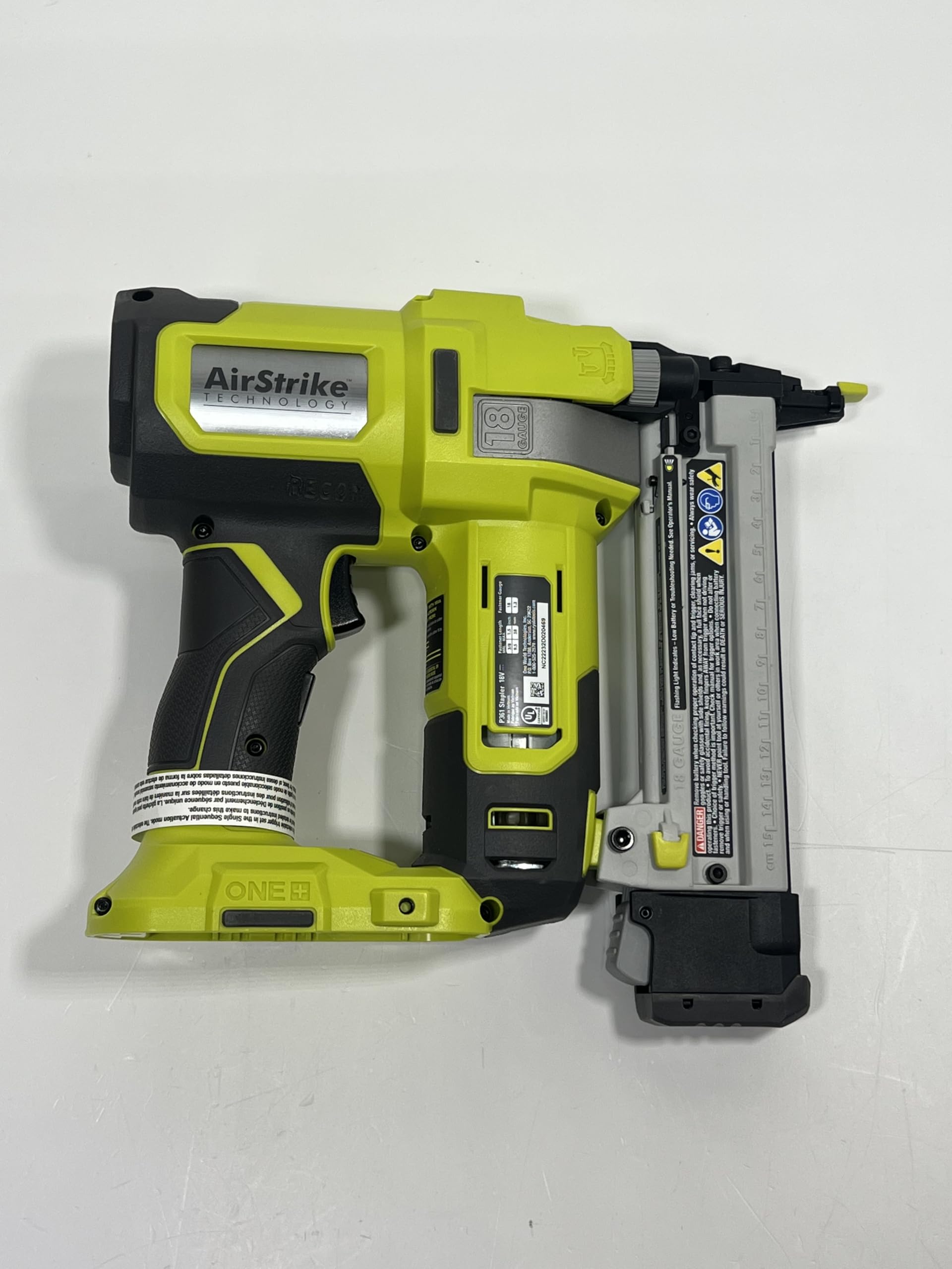 Foto 5 pulgar | Grapadora Inalámbrica Airstrike De Corona Estrecha Ryobi One+ P361 - Venta Internacional.