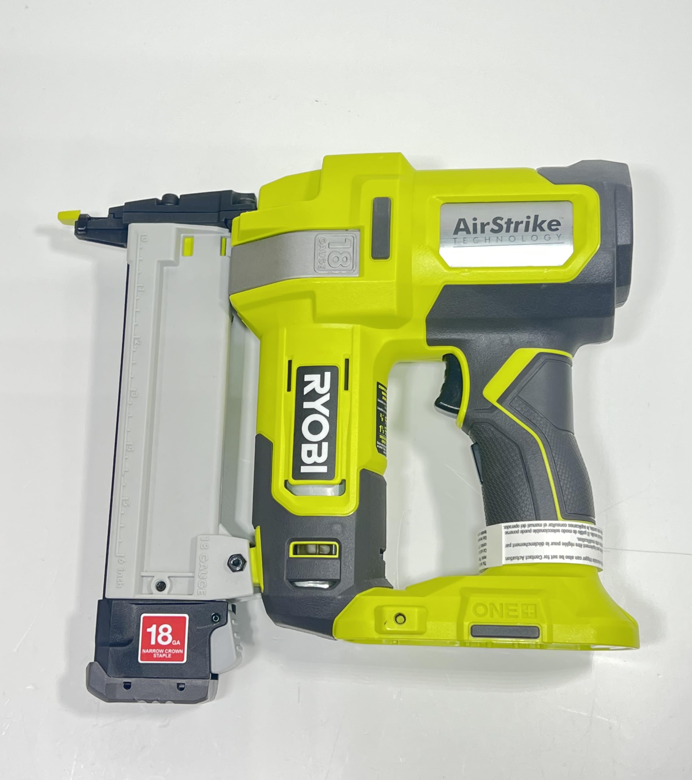 Foto 7 pulgar | Grapadora Inalámbrica Airstrike De Corona Estrecha Ryobi One+ P361 - Venta Internacional.