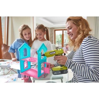 Foto 4 | Pistola De Pegamento Caliente Ryobi R18glu-0, Batería One+ De 18 V, 180 °c, 11 Mm - Venta Internacional.