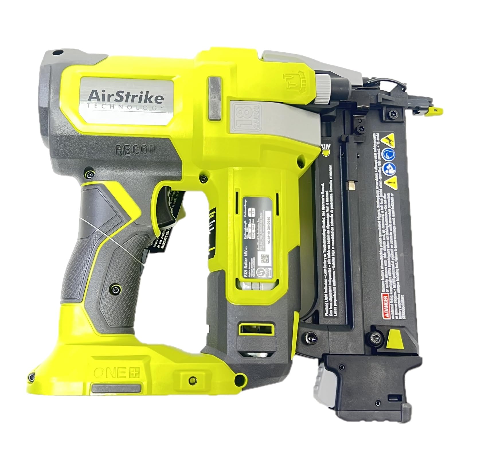 Foto 6 pulgar | Brad Nailer Ryobi One+ Airstrike 18ga P321k De 18 V Con Batería - Venta Internacional.