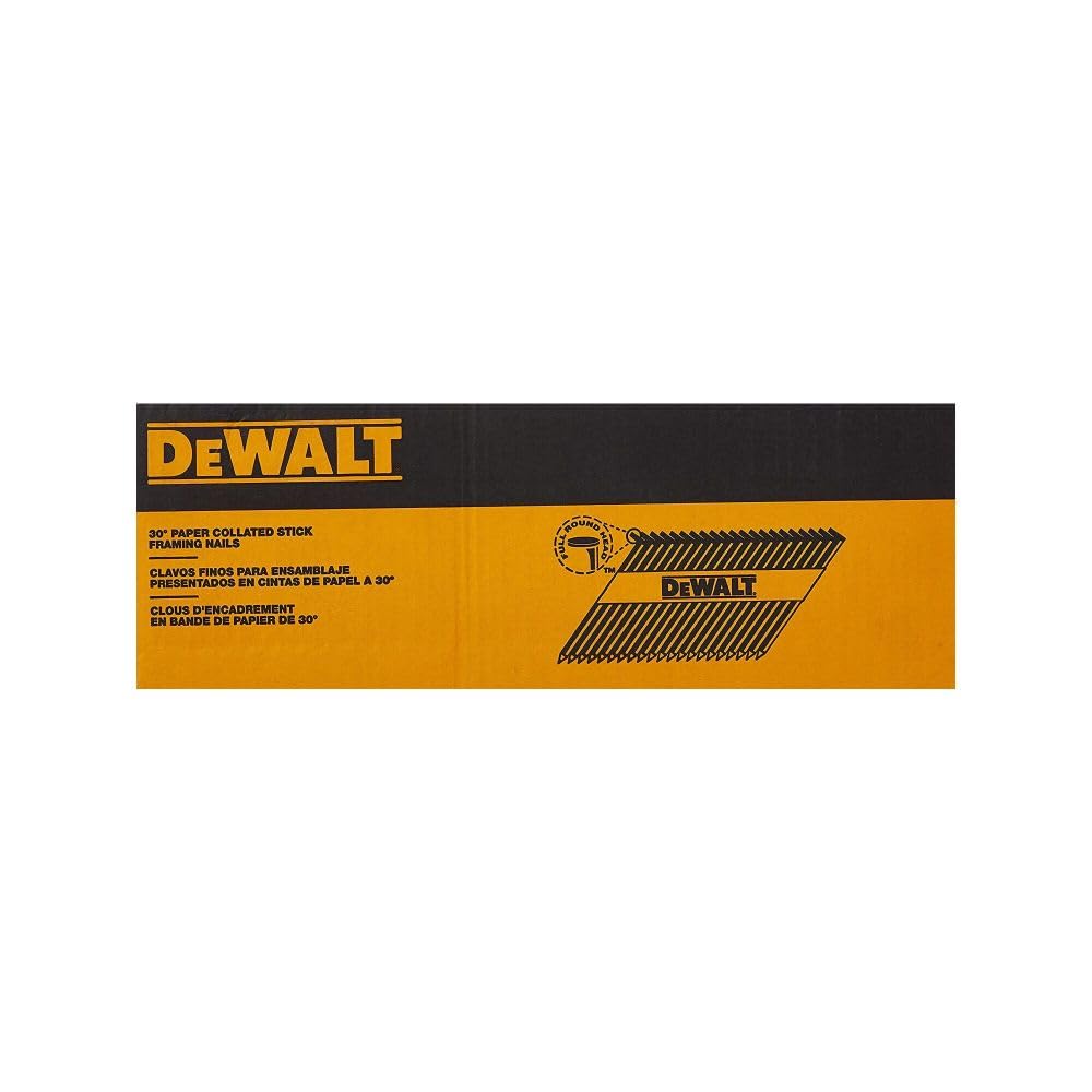 Foto 5 pulgar | Framing Nails Dewalt Dpt-10d120fh - Cinta De Papel (30 Grados, 2500 Unidades) - Venta Internacional.