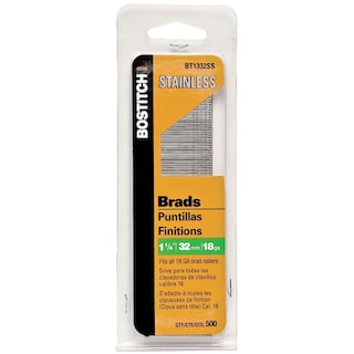 Foto 1 | Puntillas Bostitch BT1332SS Acero Inoxidable 32 mm Calibre 18 500 Unidades - Venta Internacional