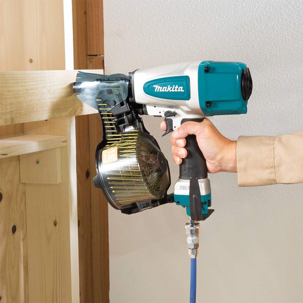 Foto 5 | Clavadora Neumática Con Bobina De Revestimiento Makita An613 15° 2-1/2 - Venta Internacional.