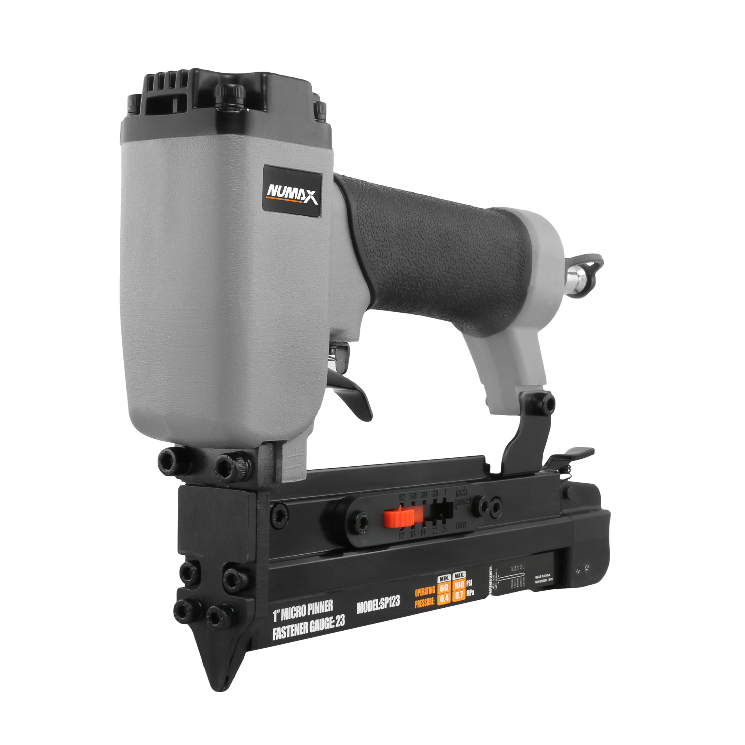 Clavadora Neumática Numax Sp123, Calibre 23, 1 Micropin - Venta Internacional.