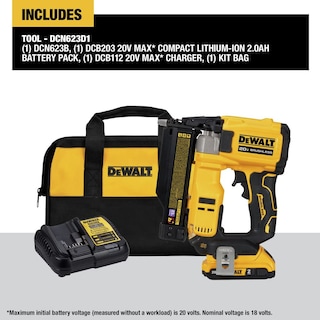 Foto 2 | Clavadora Dewalt Atomic Compact Series 20v Max Sin Escobillas 23ga - Venta Internacional.
