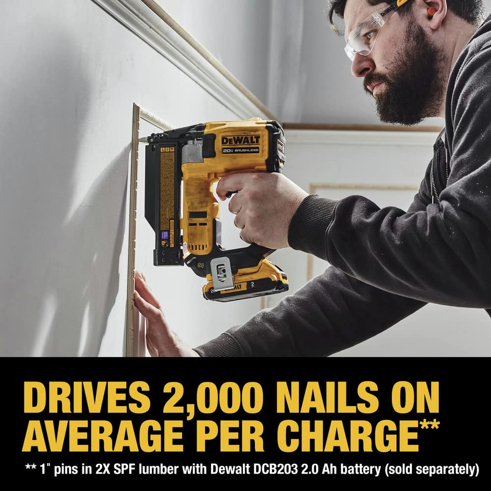 Foto 5 pulgar | Clavadora Dewalt Atomic Compact Series 20v Max Sin Escobillas 23ga - Venta Internacional.