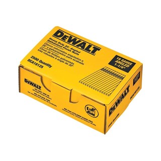 Foto 1 | Finish Nails Dewalt Dca16125 16ga, 1-1/4 Pulgadas, 20 Grados, Paquete De 2000 - Venta Internacional.