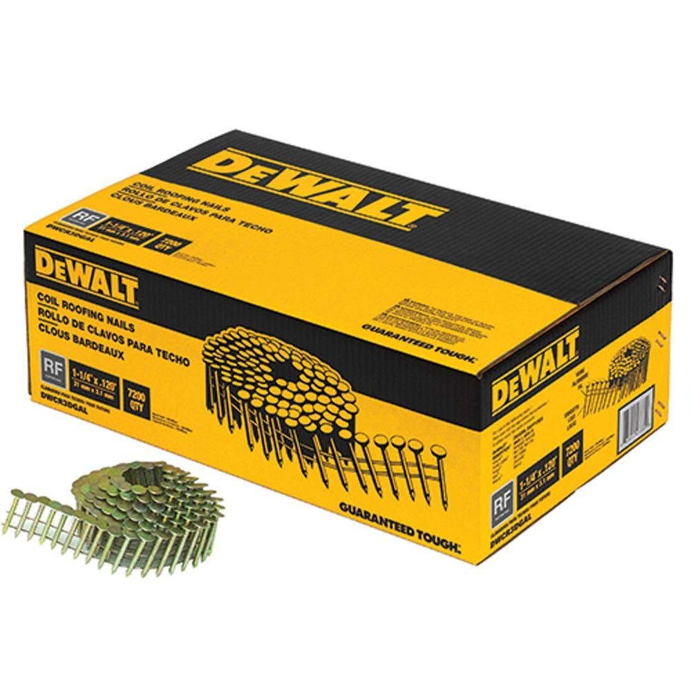 Foto 1 | Clavos Dewalt Col 120 Roof 1-1/4 Ga (7.200 Clavos) - Venta Internacional.