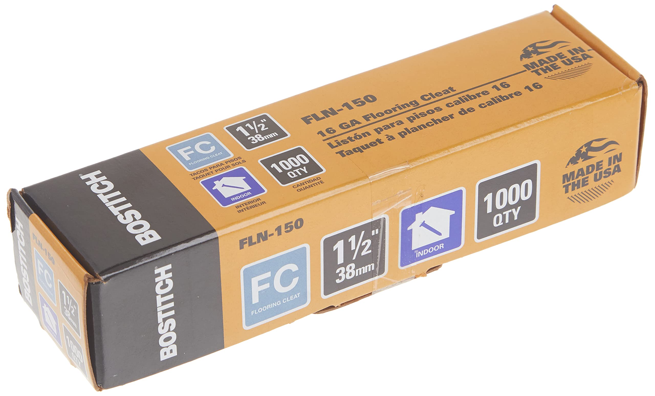Foto 5 | Nailos Para Pisos Bostitch En L  1.5 Pulgadas  Paquete De 1000 Unidades (fln-150) - Venta Internacional.