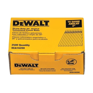 Foto 2 | Clavos Dewalt Dca16200, Galvanizados En Ángulo De 20 Grados, 5 Cm, 2 Kg - Venta Internacional.