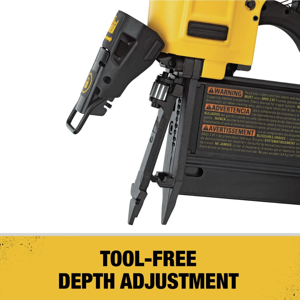 Foto 6 pulgar | Pin Claver Dewalt Dwfp2350k, Calibre 23, 5 Cm A 10 Cm, Clavos - Venta Internacional.