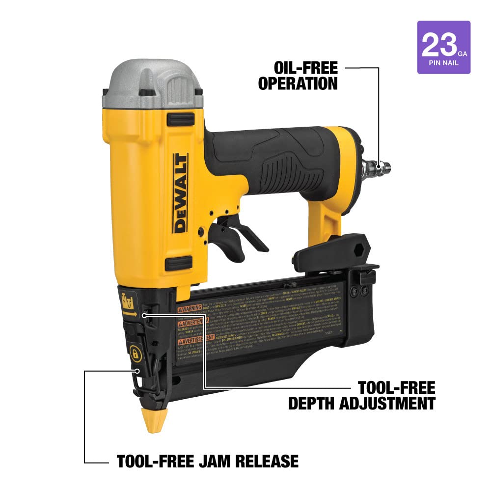 Foto 7 | Pin Claver Dewalt Dwfp2350k, Calibre 23, 5 Cm A 10 Cm, Clavos - Venta Internacional.