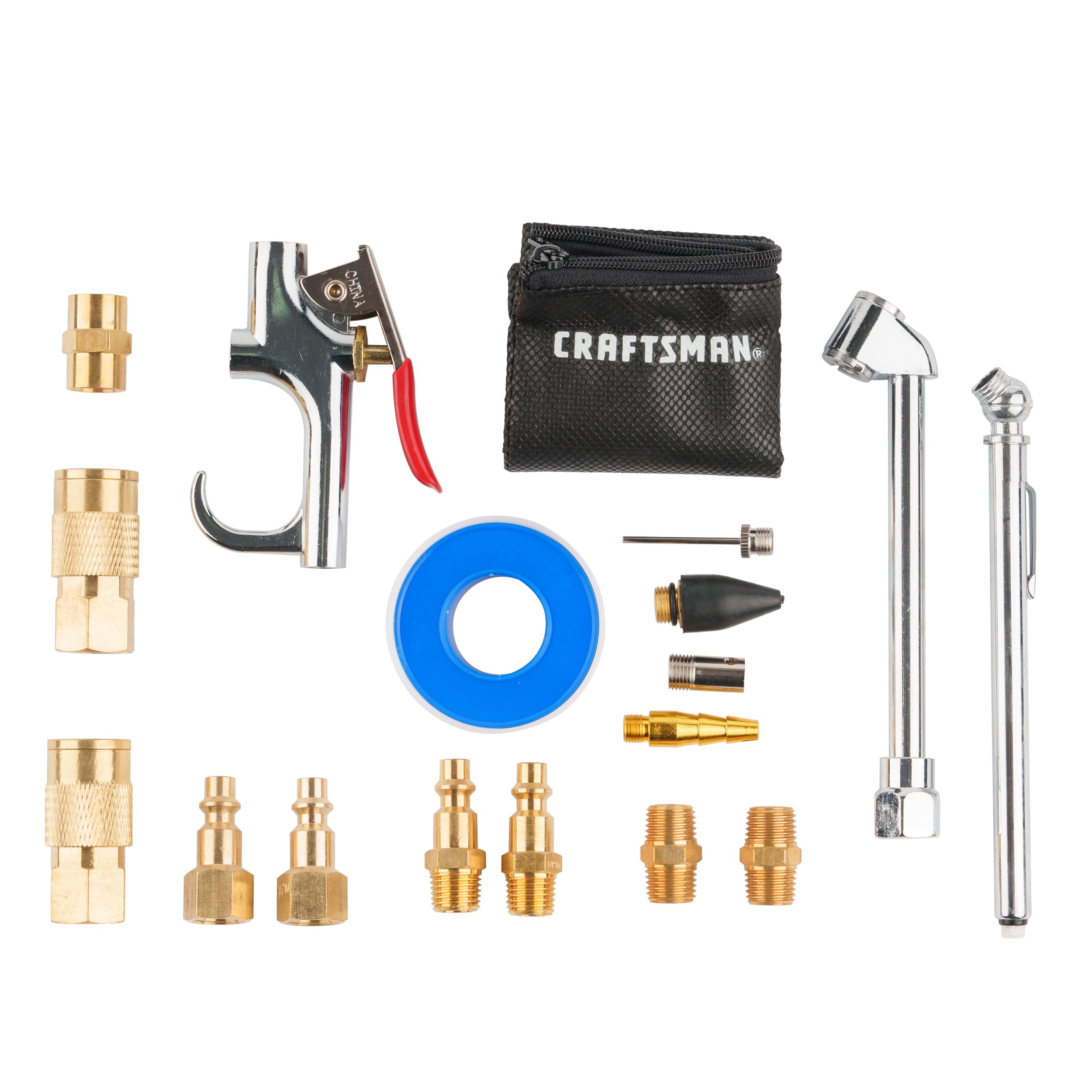 Foto 2 pulgar | Kit De Accesorios Para Compresores De Aire Craftsman 18 Piezas Con Bolsa - Venta Internacional.