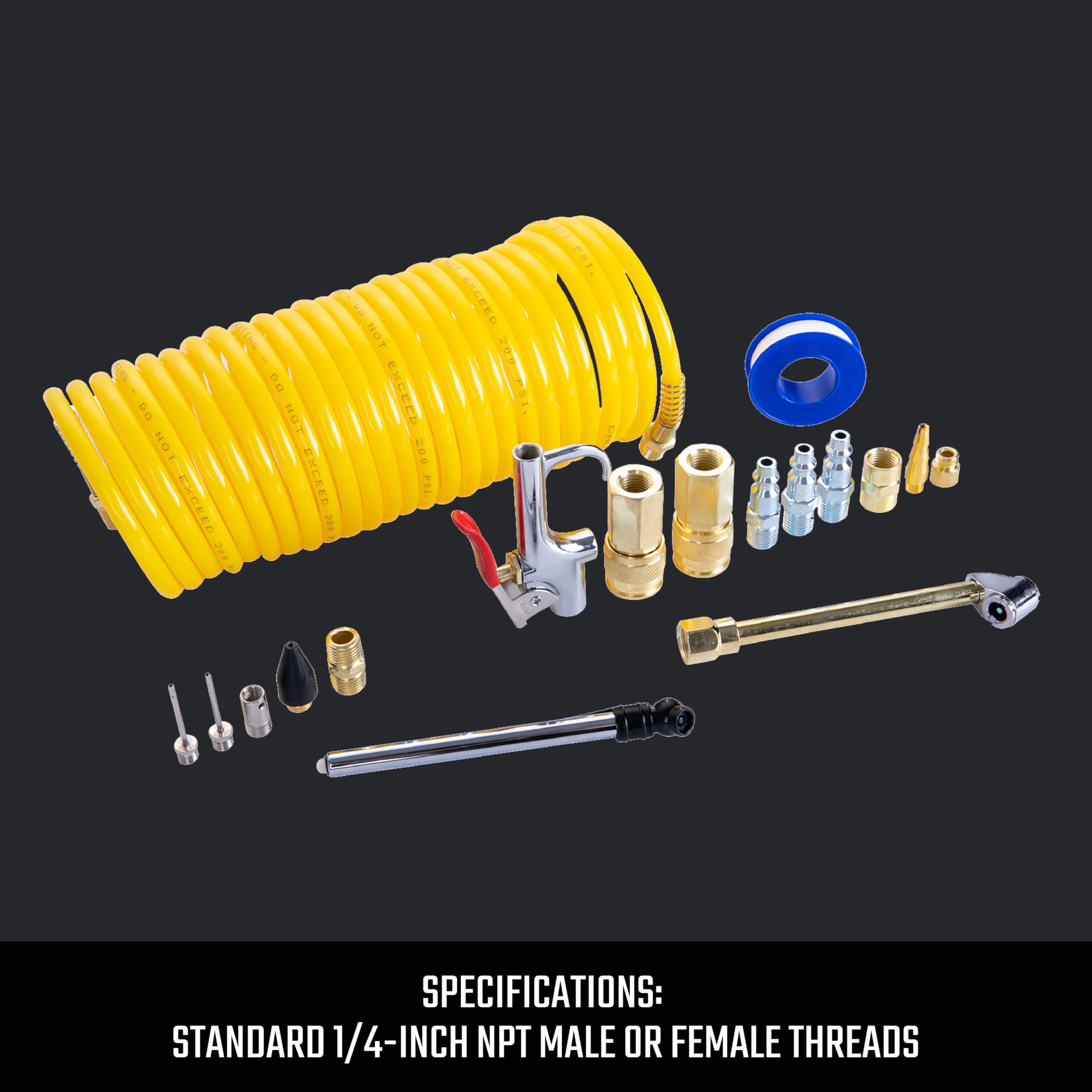 Foto 6 pulgar | Kit De Accesorios Para Compresores De Aire Craftsman, 20 Piezas Con Manguera - Venta Internacional.